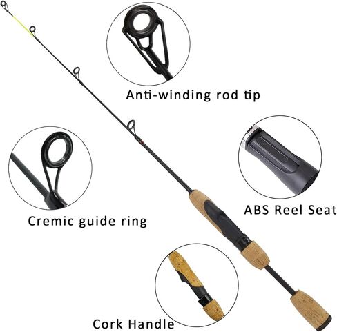 Aurora 26 inch Ice Fishing Rod Kit in Saudi Arabia