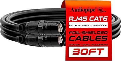 Audiopipe Ethercon Flex Soft Cable (ETHR-823-150S), Shielded Cat6, 150ft, Compatible with EtherCON RJ45, Ideal for Pro Audio, Live Stages, Lighting, Outdoor & Networking Applications in Saudi Arabia
