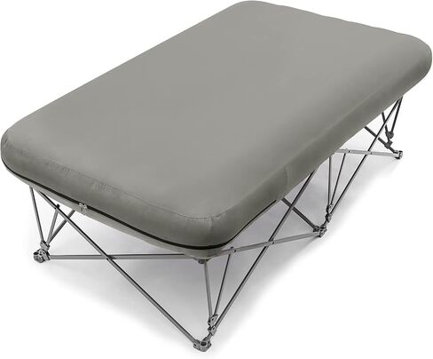 KAMPKEEPER Camping Cots for Adults 2 Person and Inflatable Air Mattress - Perfect for Outdoor Travel, Camping, Beach Vacation - Supports 500 Lbs (Not Included The Airpump) in Saudi Arabia