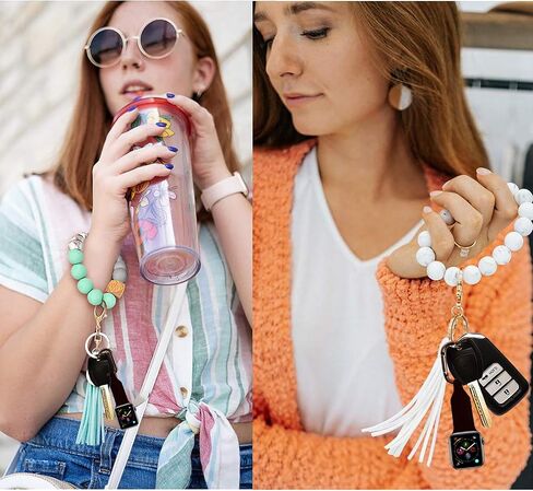 Metal Silicone Watch Band Compatible with Apple Watch Fob Necklace Keychain Clip Pocket watch Case 38mm 40mm 41mm 42mm 44mm 45mm for women men,Replacement Band for iwatch Series 9-1/SE. in Saudi Arabia