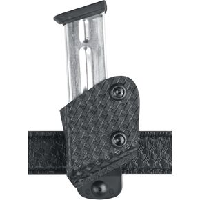 Safariland 773 Competition Open Top Magazine Pouch, STI 2011 5" Full Dust Cover, STX Tactical Black, Left Hand, Els Fork