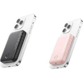 Anker 321 MagGo Battery (PowerCore Magnetic 5K), 5,000mAh Magnetic Wireless Portable Charger, Compatible with iPhone 15/15 Plus/15 Pro/15 Pro Max, iPhone 14/13/12 Series