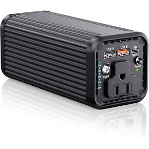 Laptop Power Bank with AC Outlet,27000mAh Portable Laptop Charger,100W Power Bank 65W PD Fast Charging with Type-C Output&Input,2 USB Output(QC3.0 18W),Suit for Business Travel and Outdoor Activities