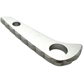 Aluminum Gear Backspacer for Spyderco para Military 2 Pocket Knife PM2 C81 - Back Spacer Only