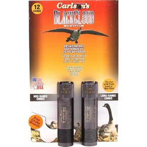 Carlsons Choke Tubes 12 Gauge for Browning Invector Plus | Titanium-Coated Steel | Black Cloud Waterfowl Choke Tube | Made in USA