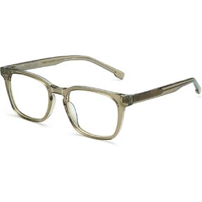 Dollger Blue Light Blocking Glasses For Woman Men Square Rectangle Computer BlueLight Glasses Non-Prescription Glasses