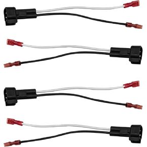 4Pcs 72-5600 Speaker Harness - Car Front Rear Door Speaker Wire Harness Replacement for Ford F150 F250 Escape Mustang Lincoln, Mercury, Mazda, GMC, Lincoln, Speaker Wiring Harness Adapter