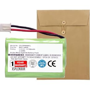 Replacement Battery for TELEDEX Opal DCT1905 Part NO BATT-9600 Batt-OPL
