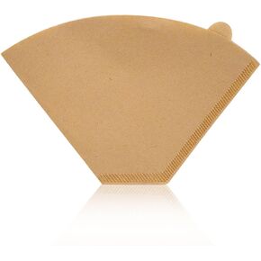 Coffee Filters #4, Coffee Filters 4 Cone Paper, Unbleached, Brown, 8-12 Cup, Number 4 Coffee Filter, 100 Count