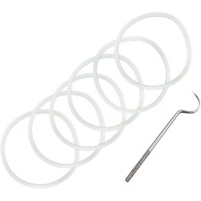 MBR-1702, Gaskets Replacement Part Suitable for Magic-B MBR-1702 250W Blenders 6Pcs