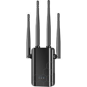 2025 WiFi Extender Signal Booster for Home, Internet Repeater Range Covers Up to 10000 Sq.ft and 69+ Devices, Wireless Routers Amplifier with Ethernet Port, Quick Setup