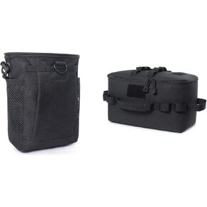 Molle Dump Pouch and 11L Tactical Camping Storage Bag