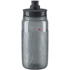 Elite Fly MTB 750ml Bottle (Grey, Tex) – Ultra-Lightweight and Durable Mountain Bike Bottle with Protective Cap