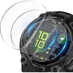 6 Packs Compatible for Garmin Instinct 3 45mm Screen Protector,Advanced Soft TPU (Non-tempered Glass) High Definition Scratch Resistance without Bubbles