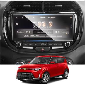 Ruiya 2025 Soul Screen Protector - for Kia 2025 Soul Accessories 9HD Anti-glare Scratch Tempered Glass Compatible with 2025 Kia Soul EX/EX Premium,10.25" Display Touchscreen