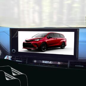 2025 Toyota Sienna Screen Protector Anti Glare Anti Fingerprint Matte Clear Protector Designed for Infotainment Multimedia Navigation Touchscreen Display – 2 Pack From