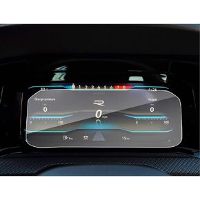 SXCY [2PCS Nano 2022-2024 VW Golf GTI/R Screen Protector 10 Inch for Volkswagen Golf 2024 Accessories 2024 Golf R Navigation Touch Screen Protector