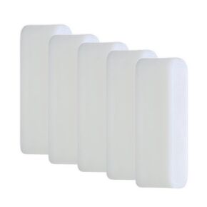 Simplisafe Entry Sensor Magnet Risers | Contact Sensor Spacers with 3M Adhesive | Easy Instal for All Simplisafe Security Systems (1 inch - 5 Pack)