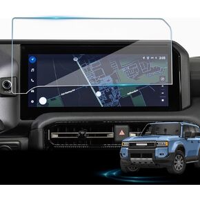 Screen Protector For Toyota Land Cruiser 2024 2025, Tempered Glass Protective Film For Landcruiser Accessories - 12.3 inch