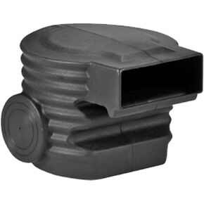 Little Giant WFW Waterfall Weir for Ponds up to 6000 gallons, 7.75-inch Weir Width, Black, 566239