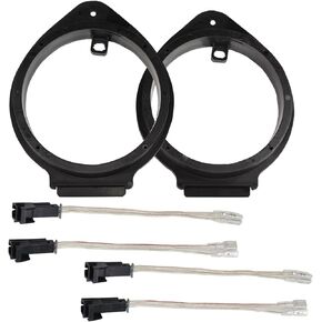 RED WOLF Speaker Wire Harness Adapter Ring Connector for Chevy GMC Silverado Sierra 1995-2009, Buick 1995-2006, Cadillac 1988-1999