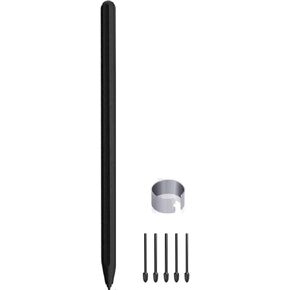 Magnetic EMR Stylus for Remarkable 2 Pen with Eraser, Palm Rejection,4096 Pressure Sensitivity, Professional Replacement for Remarkable Plus&Kindle Scribe Tablet with 5*Tips/Nibs (Black)