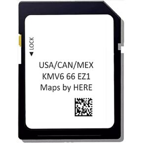 Navigation SD Card GPS Maps Compatible with 2024-2025 CX-5, 2023-2025 CX-90, 2024 CX-30/3, USA/CAN/MEX Maps