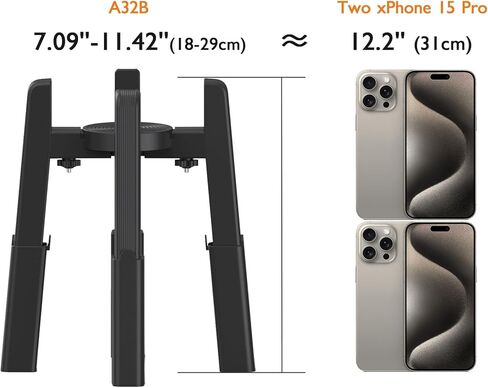 حامل وعاء الكلب المرتفع من CZPET مع وعاء من الفولاذ المقاوم للصدأ بسعة 51 أونصة، سعة كبيرة، وعاء كلب مرتفع فردي، حجم قابل للتعديل، سهل التجميع وحامل ثابت للكلاب الصغيرة/المتوسطة in Kuwait
