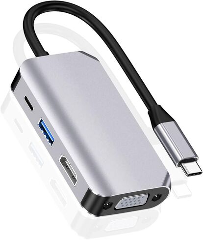 USB C (المصدر) إلى محول DP (أنثى) مصغرة ، 4K 60Hz 7 بوصة USB-C إلى Mini DisplayPort Adapter Cable المتوافق مع MacBook Pro Macbook و iPhone 16/15PRO وأجهزة دعم DP/ALT USB-C الأخرى in Kuwait