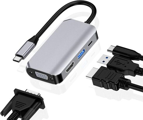 USB C (المصدر) إلى محول DP (أنثى) مصغرة ، 4K 60Hz 7 بوصة USB-C إلى Mini DisplayPort Adapter Cable المتوافق مع MacBook Pro Macbook و iPhone 16/15PRO وأجهزة دعم DP/ALT USB-C الأخرى in Kuwait