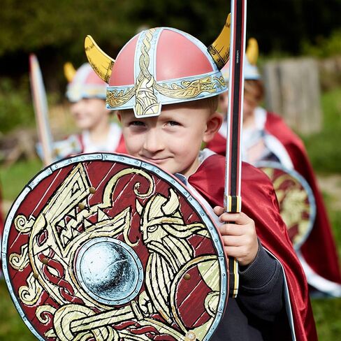 Liontouch - Viking Axe | Workshop Master Sven's Authentic Viking Warrior Toys for Boys' Pretend Play | Safe Medieval Weapon Accessory in Durable Foam for Little Berserkers' Roleplay & Costumes in Kuwait