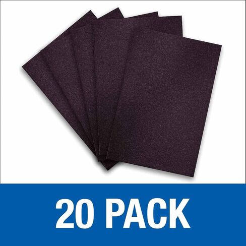 Mercer Industries 4201BL Floor Maintenance Pads, 12" x 18", Black (5 pack) in Kuwait