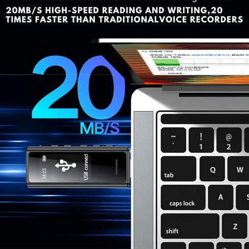 مسجل صوت رقمي 64 جيجابايت USB مسجل صوت نشط مسجلات صوتية صغيرة ومحمولة مع تشغيل مسجل صوت رقمي للاجتماعات/المقابلات/الفصول الدراسية in Saudi Arabia