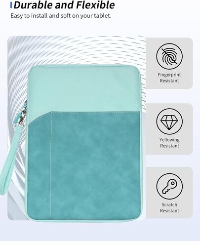 Tablet Sleeve for Remarkable Paper Pro 2024 e-Reader 11.8-inch，360 Protective Bag Carrying Case Water-Resistant，Blue. in Saudi Arabia
