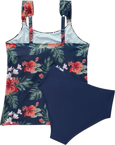 RXRXCOCO Women Tankini Bathing Suits Ruffle High Waisted Swimsuit Tummy Control Swimwear in Saudi Arabia