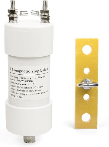 FEMEI 1-56MHz 200watt HF Balun DIY Antenna Antenna Balun 1: 4 نسبة Balun 50 أوم إلى 200 أوم (1: 4) in Saudi Arabia