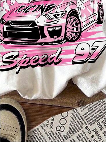 Girl's Bow Leopard Print T-Shirt Crewneck Short Sleeve Graphic Tees Y2k Summer Tee Tops in Saudi Arabia