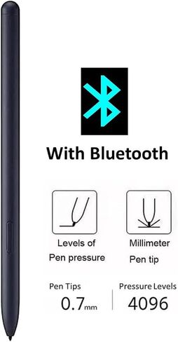 Galaxy Tab S7 Stylus Pen (0.7mm Pen Tip)-with Bluetooth Replacement for Galaxy Tab S7,S7 Plus All Verisons (Silver) in Saudi Arabia