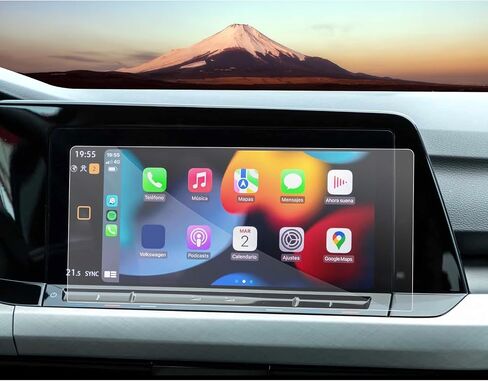 SXCY [2PCS Nano 2022-2024 VW Golf GTI/R Screen Protector 10 Int For Volkswagen Golf 2024 Accessories 2024 Golf R Navigation Touch Screen Protector in Kuwait