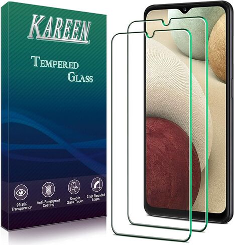 KAREEN [2 Pack Privacy Screen Protector for Samsung Galaxy A12 / A13 / A32 5G / A42 / A03S / A03 / A02S / A02 Anti Spy Private Tempered Glass, Anti-Scratch, Bubble Free in Saudi Arabia