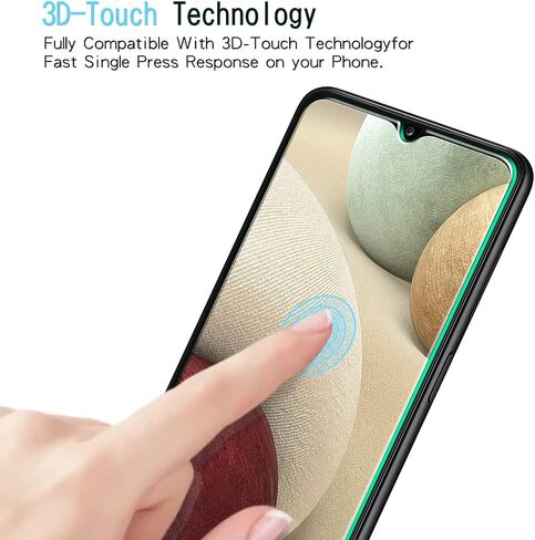 KAREEN [2 Pack Privacy Screen Protector for Samsung Galaxy A12 / A13 / A32 5G / A42 / A03S / A03 / A02S / A02 Anti Spy Private Tempered Glass, Anti-Scratch, Bubble Free in Saudi Arabia