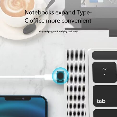 USB to USB-C Adapter 5-Pack Compatible with iPhone, Apple Watch, AirPods, iPad, Samsung Galaxy, MacBook Pro Air 2024, Microsoft Surface, iPad,Samsung Notebook (Gray) in Saudi Arabia