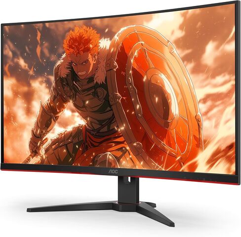 AOC Agon PRO AG346UCD 34'' Ultra Wide Curved QD OLED Gaming Monitor, 21:9 WQHD 3440x1440, 175Hz 0.03ms, G-Sync Compatible, HDR 400 True Black, USB 3.2, Height Adjustable, Console Gaming Ready in Saudi Arabia