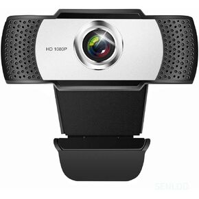 1080P HD Webcam for PC - Computer Camera for Desktop - PC Camera Web Cam with Noise-Cancelling Mic, Wide Angle, USB Plug & Play for Video Conferencing, Streaming, Zoom/Skype/YouTube/Laptop
