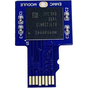 وحدة EMMC 16 جيجا بايت ، وحدة التوصيل والتشغيل EMMC لـ Raspberry PI ، وحدة EMMC 32GB (16 جيجابايت)
