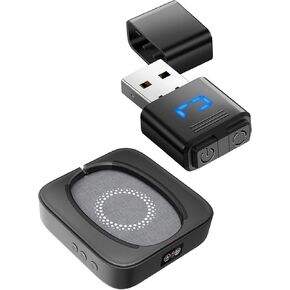 meatanty 100% Undetectable Tiny USB Mouse Jiggler and Physical Mouse Mover Moves Mouse Randomly, Automatic Mouse Mover with ON/Off Button and Display, Driver-Free, Plug-and-Play Keeps PC/Laptop Awake