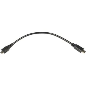 Seismic Audio SA-USBM8i, 8" Micro USB Male to Mini USB Male Adapter Cable, USB 2.0 B Type