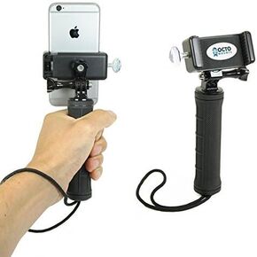 Handheld Stabilizer for Cell Phone or GoPro Camera. Compatible with iPhones, Samsung Galaxy, HTC, etc. SM