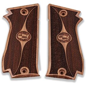 KSD Brand SAR K 2 45 (Sarsılmaz) Compatible Walnut Grips Double-Checkering