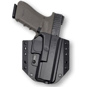 Bravo Concealment Holster for Glock 17 22 31 - OWB - Glock 17 Concealed Carry Holster with Adjustable Retention - Durable Polymer for a Secure and Comfortable Carry - Made in USA